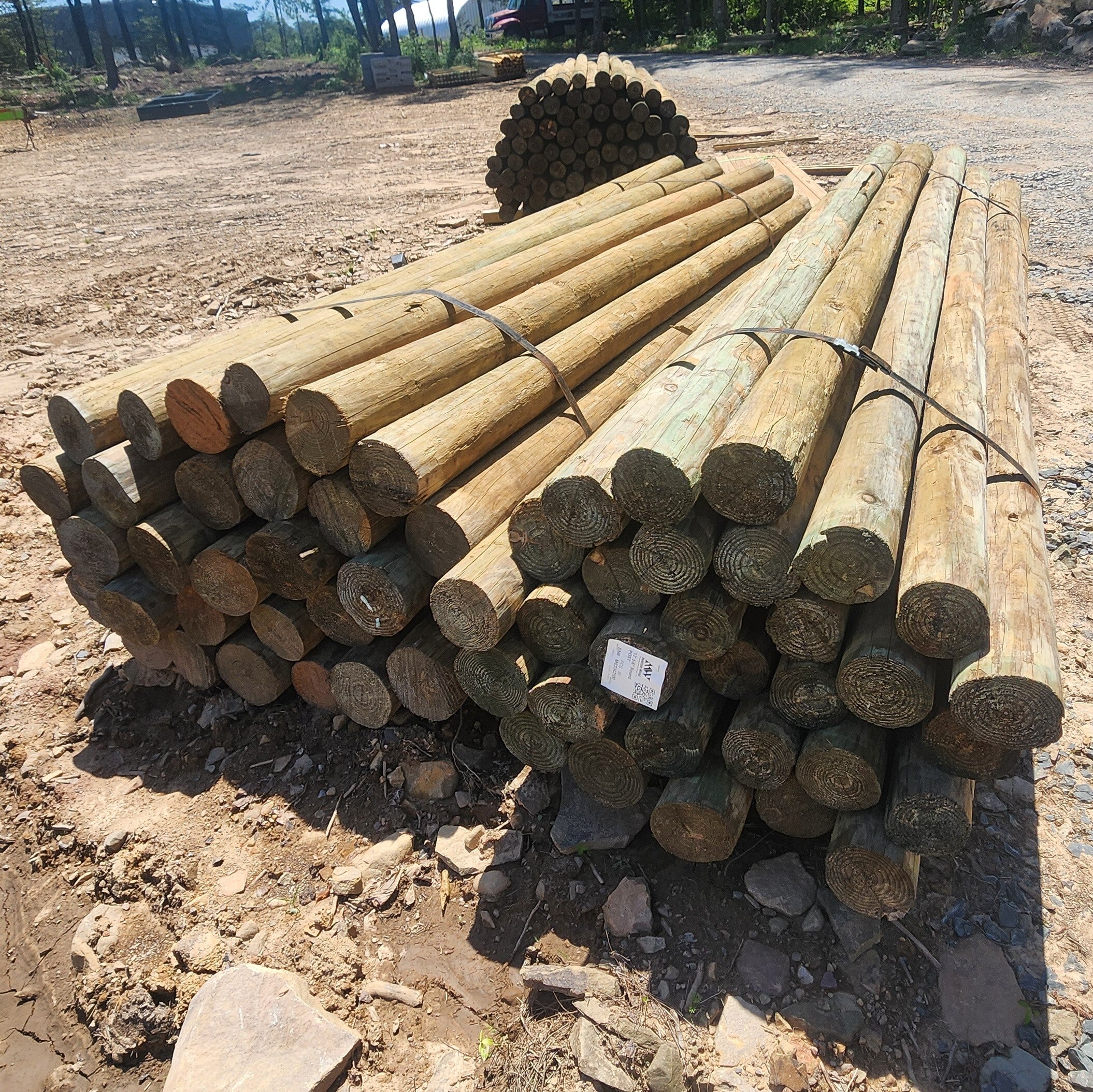 Round Fence Posts | Laporte Lumber